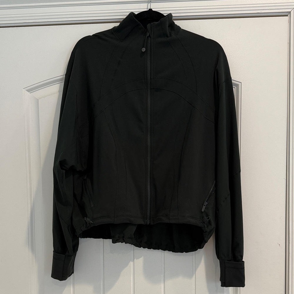 Lululemon Athletica Rainforest Green Bomber Jacket - Picture 2 of 3